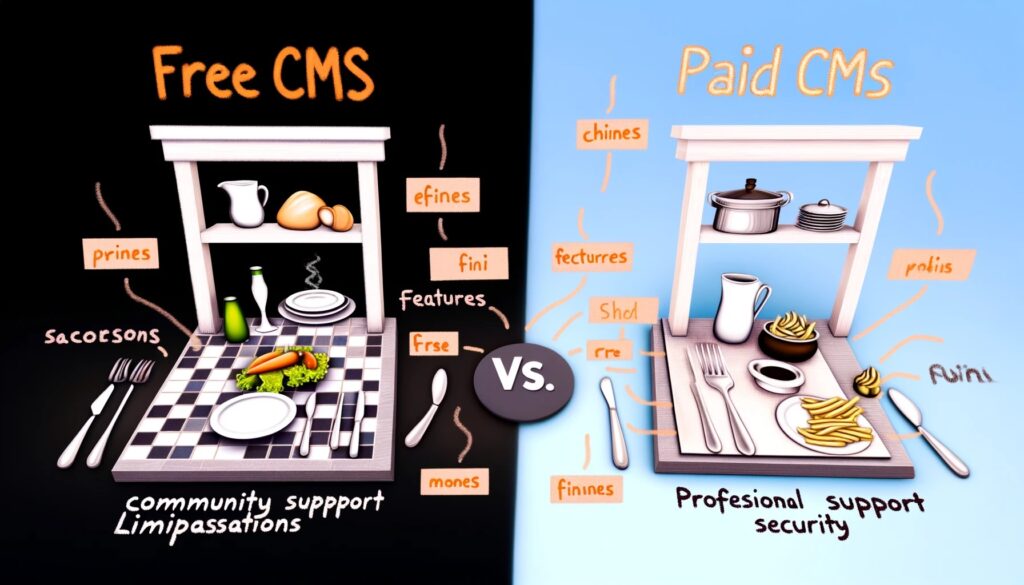 Free vs Paid CMS Platforms