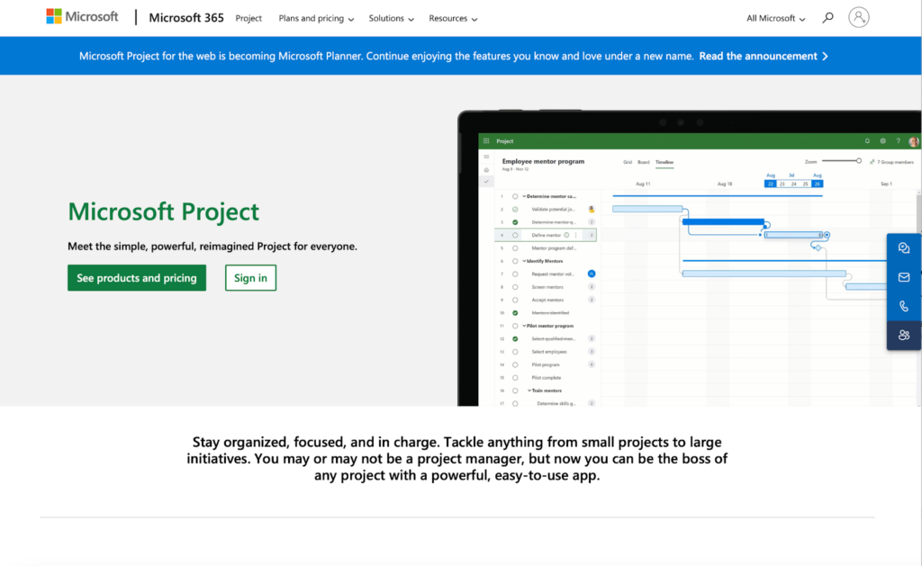 Microsoft Project 